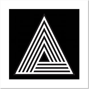 Triangle artwork Posters and Art